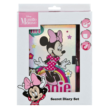 Undercover geheim dagboek minnie mouse met uv-pen