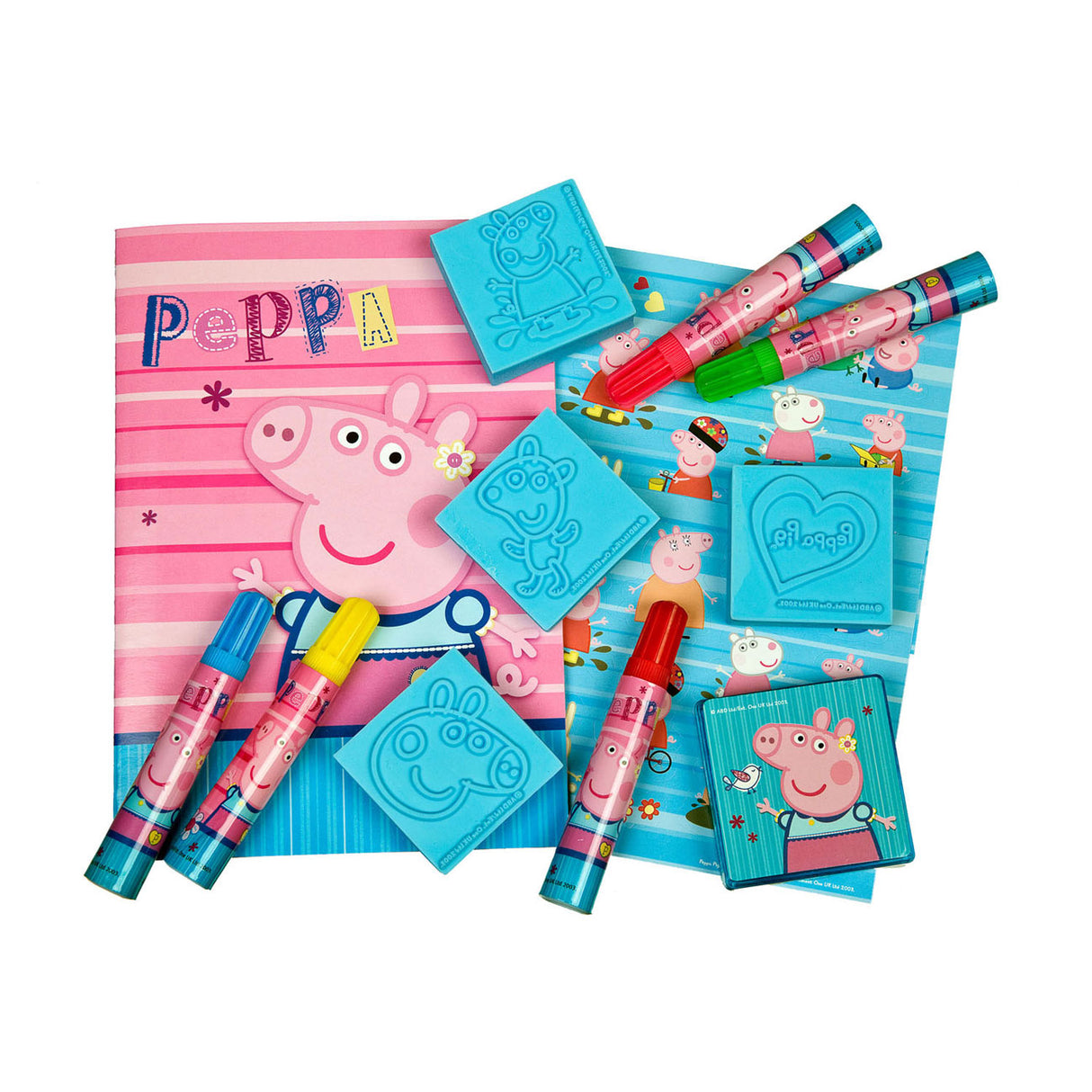 Peppa pig mega stempel plezier