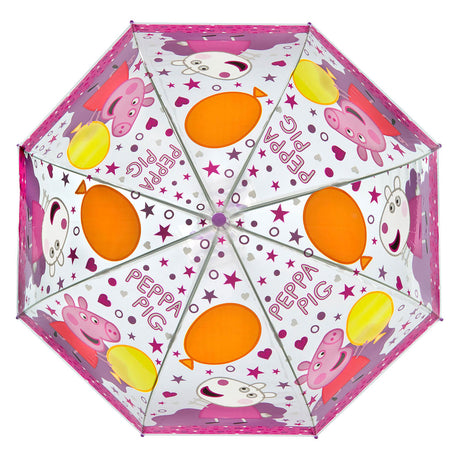 Undercover peppa pig kinderparaplu multicolor - regenbescherming.