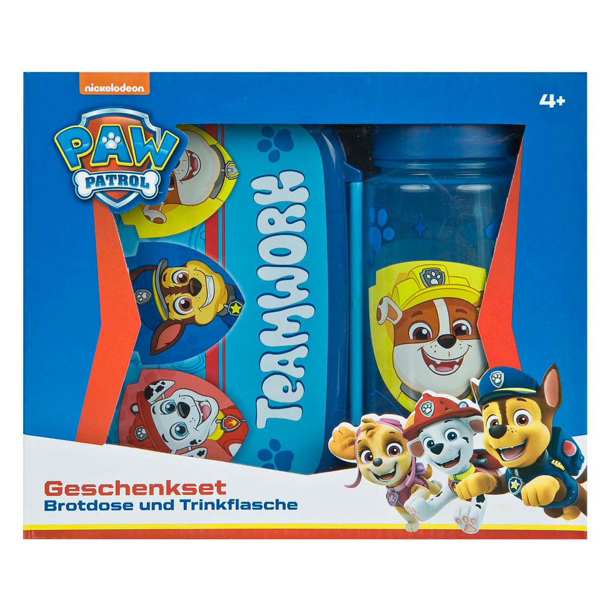 Undercover broodtrommel en drinkfles paw patrol