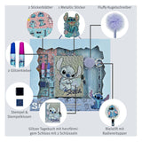 Undercover stitch glitter dagboek set