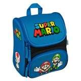 Undercover school rugzak super mario blauw