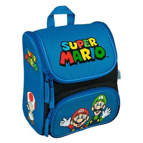 Undercover school rugzak super mario blauw