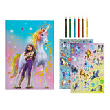 Undercover unicorn academy kleurset met stickers en potloden