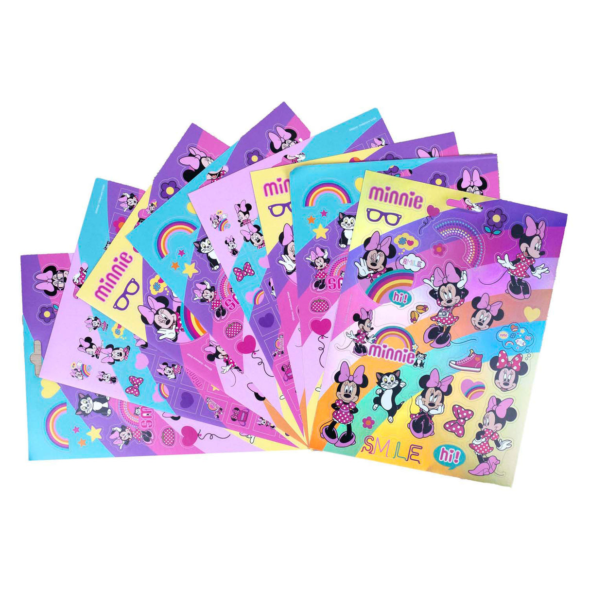 Undercover stickerboek minnie mouse met 8 vellen