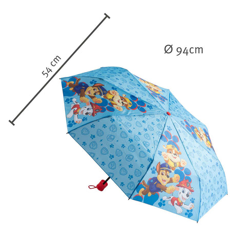Undercover psi patrol serie - opvouwbare paraplu - 98 cm - automatisch - voor kinderen