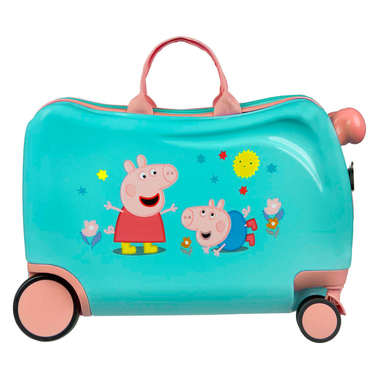 Undercover trolleykoffer ride-on peppa pig