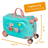 Undercover trolleykoffer ride-on peppa pig