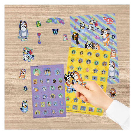 Bluey super sticker set - 500+st.
