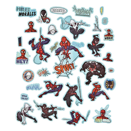 Undercover super sticker set spiderman - 500+st.