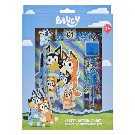 Undercover bluey notitieblok set - schrijf- en knutselaccessoires.