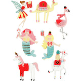 Https: www.cchobby.nl 3d-stickers-flamingo-lama-zeemeermin-h-50-60-mm-b-30-45-mm-dikte-7-mm-7-stuk-1-doos