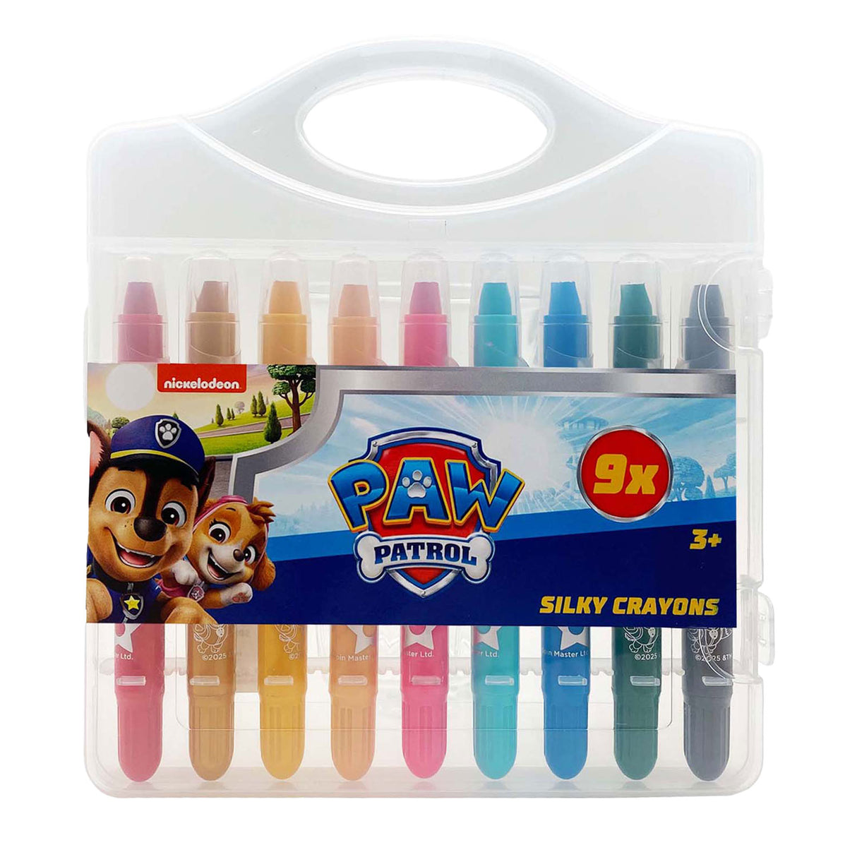 Nickelodeon paw patrol gel krijtjes set - silky crayons voor kinderen.
