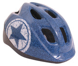 Polisport Kinderhelm Jeans. maat: S (52 56 cm), kleur: Blauww