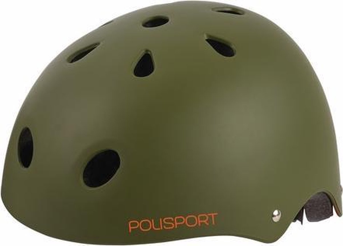 Polisport Urban radical fietshelm s 53-55cm tag groen Goudanje