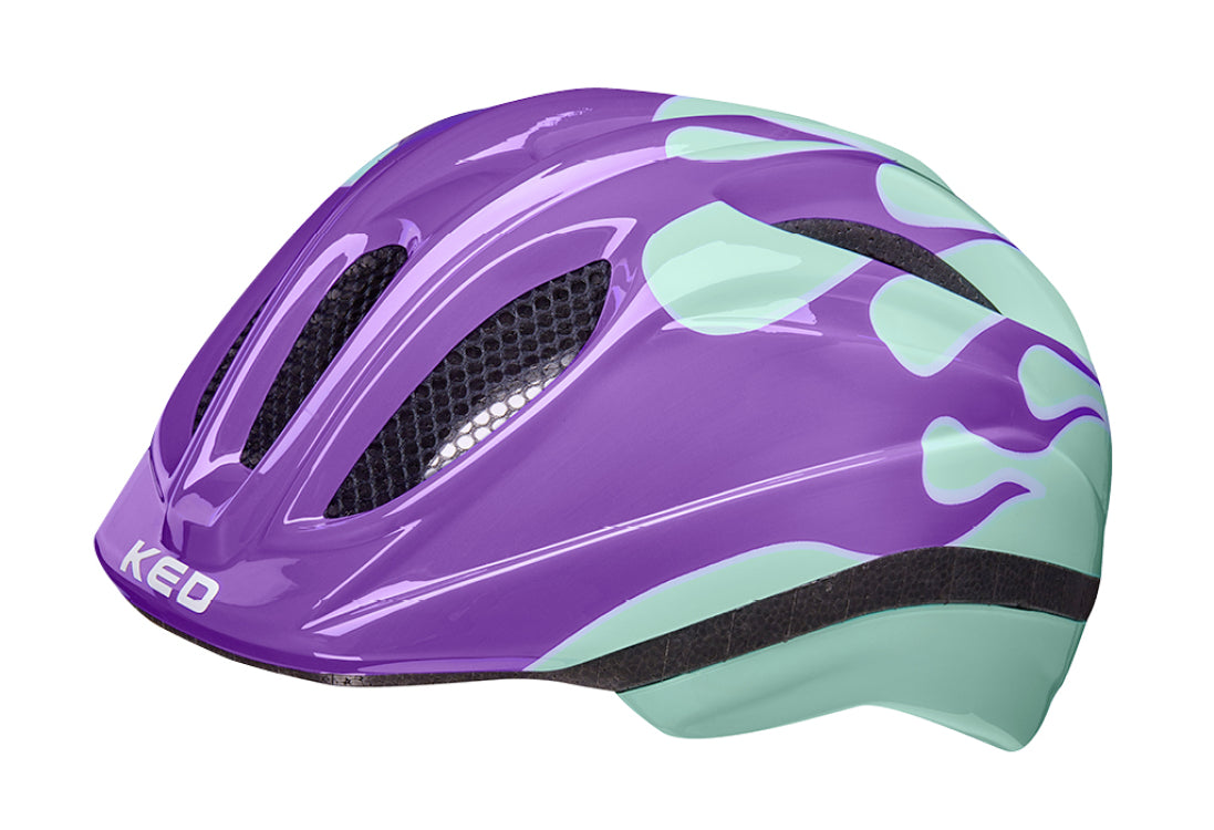 Ked Fietshelm Meggy II Trend S M (49-55cm) flame lilac mint