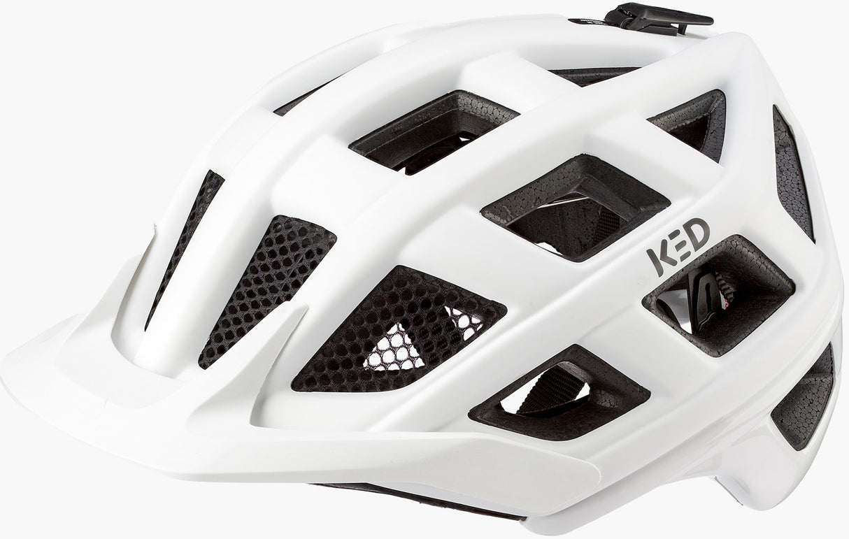 Ked fietshelm crom m 52-58 cm - white matt