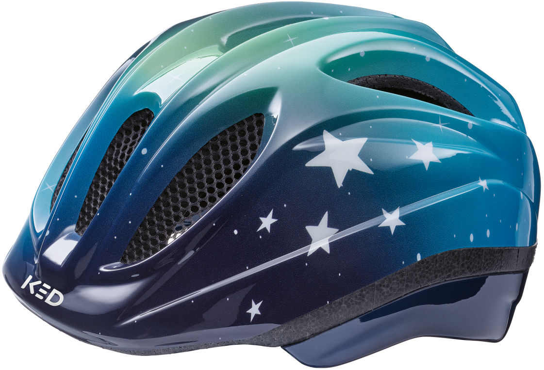 Ked fietshelm meggy ii trend s (46-51 cm) - stars blue green glossy