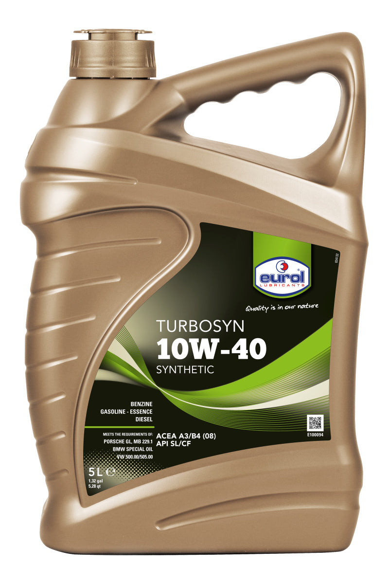 Eurol Olie 10W-40 Turbosyn 5-Liter