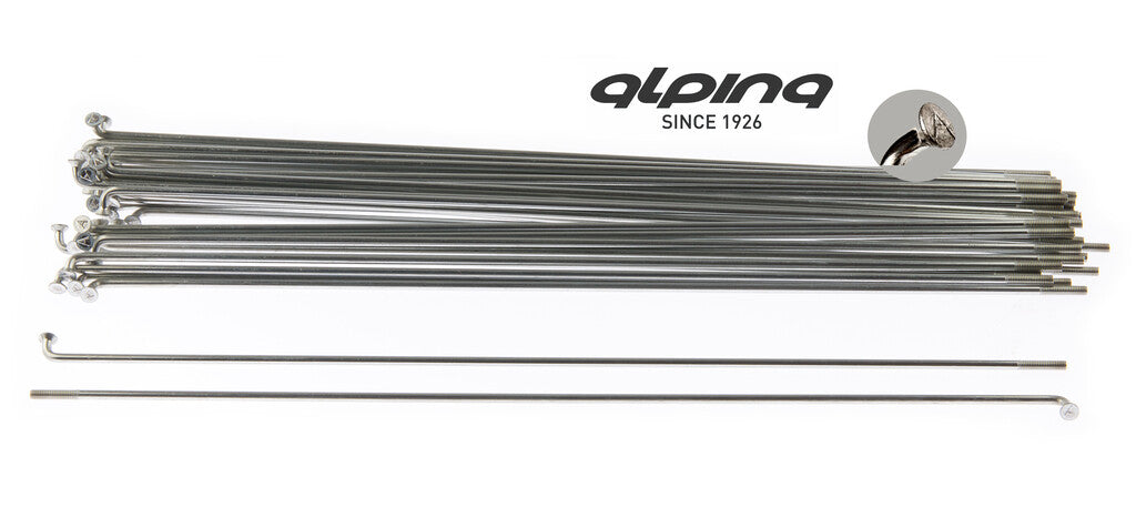 Alpina spaken 246-13 raggi ø2.33 mm fg 2.6 zink (144 stuks)