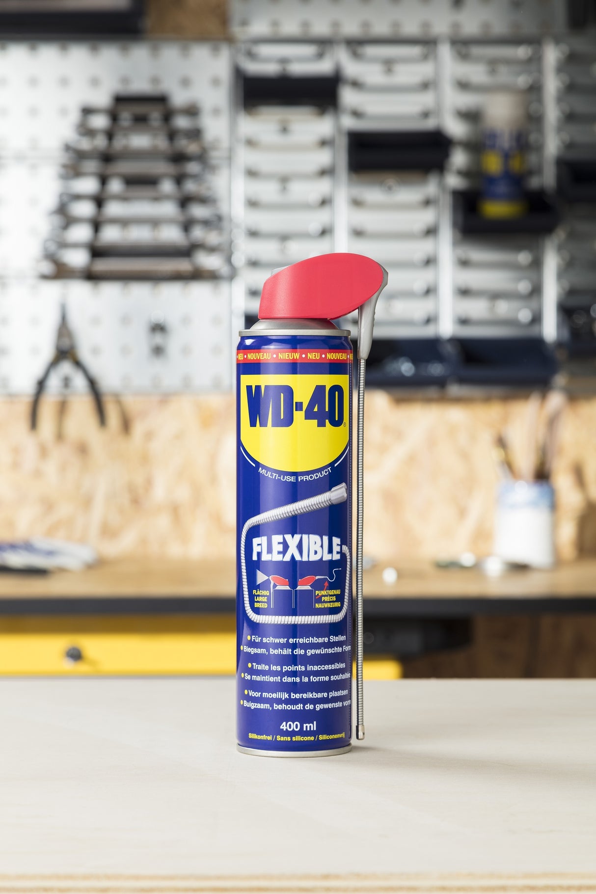 WD40 Flexible 400ml met flexibel rietje