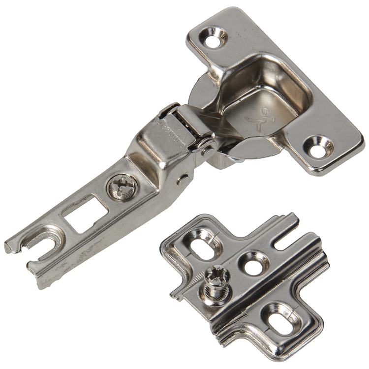 Mack 1015222 - 2 inboorscharnieren slide on 35mm 110° half opliggende deur | 10 stuks