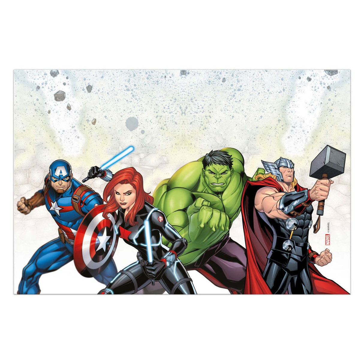 Globos tafelkleed avengers infinity stones, 120x180cm