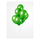 Globos Ballonnen Limoen Groen, 30cm, 10st.