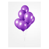 Globos ballonnen paars 30cm, 10st.