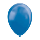 Globos ballonnen metallic blue 30cm, 10st.