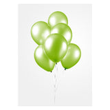 Globos ballonnen limoen groen 30cm, 10st.