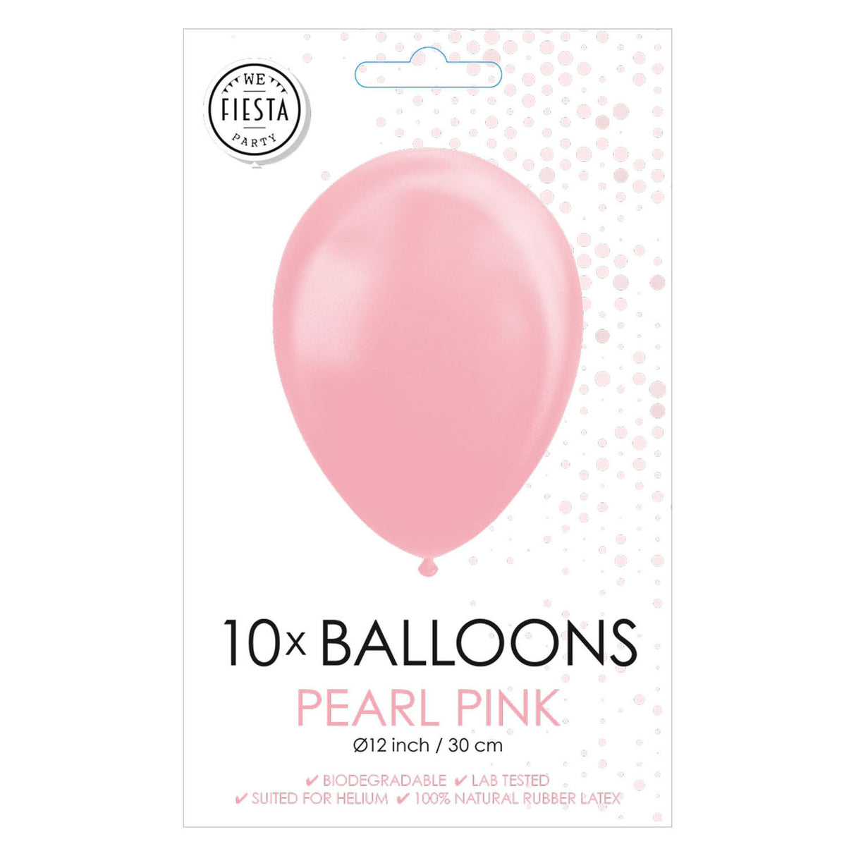 Globos Ballonnen Pearl Roze 30cm, 10st.