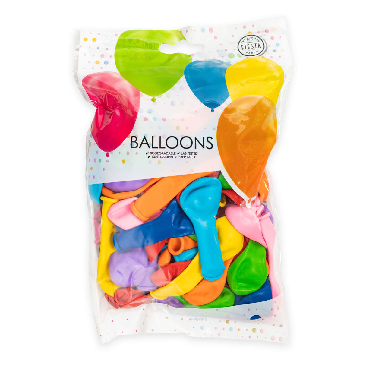 Globos Ballonnen Gemengde Kleuren 30cm, 100st.