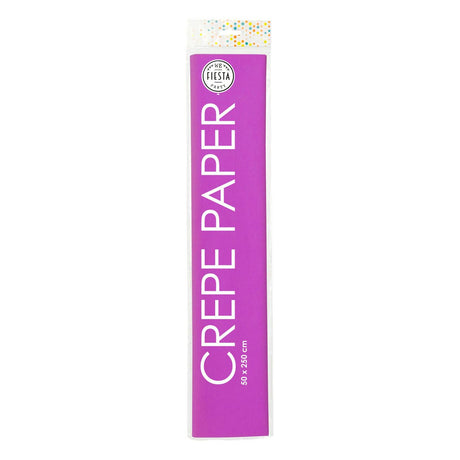 Globos crepepapier violet, 50x250cm