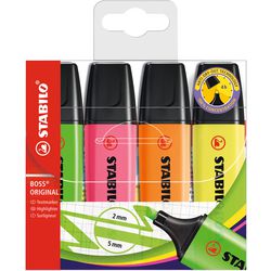 Stabilo tekstmarker boss original kleurenassortiment 8 stuks