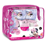 Mondo disney minnie rolschaatsen met beschermset voor kinderen - verstelbaar en roze.