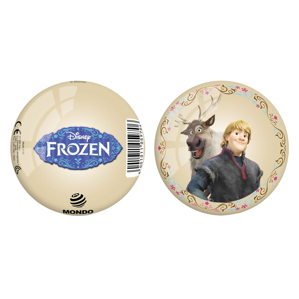 Van der meulen decorbal klein frozen, 6cm