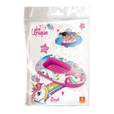 Mondo opblaasboot eenhoorn - unicorn boot voor kinderen 112 cm vinyl.