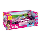 Mattel barbie mondo motors rc bestuurbare auto - verchroomd roze