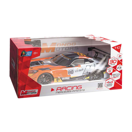 Mondo Motors RC Bestuurbare Auto Mercedes AMG GT 3 Drift 22, Schaal 1:10