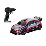 Mondo motors rc bestuurbare auto - hyundai i20 wrc 23, schaal 1:10