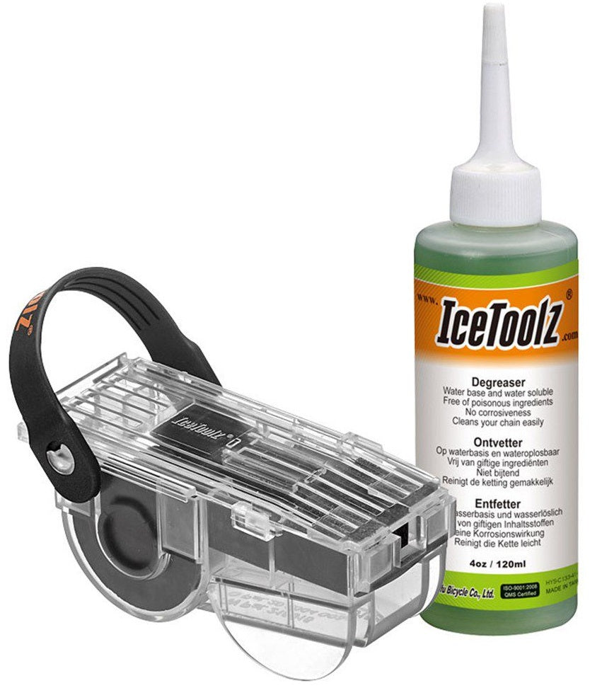 IceToolz (Buzaglo) Kettingreiniger met ontvetter (120ml) 240C212 (set)