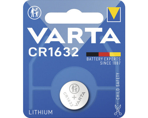 Var Knäppchen Zell Batterie CR1632 Lithium 3V