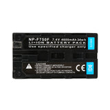 Falcon eyes accu np-f750 voor mv-ad1 dv-256v dv-320vc