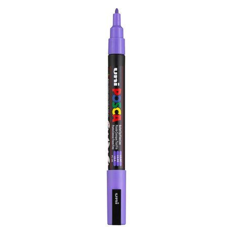 Uni posca pc3m acrylmarker lila - ronde punt tot 1,3 mm
