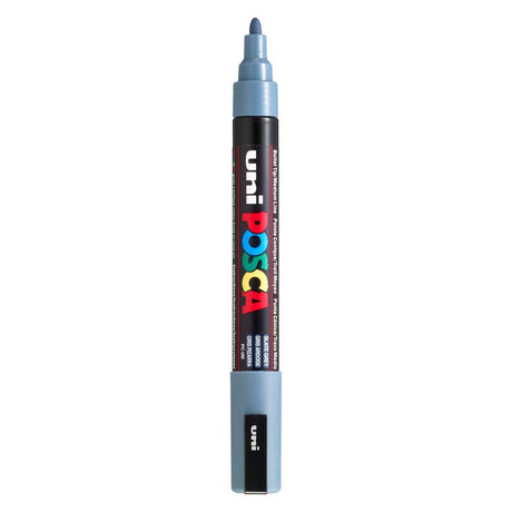 Uni posca verfmarker pc5m leigrijs - conische punt 2,5 mm