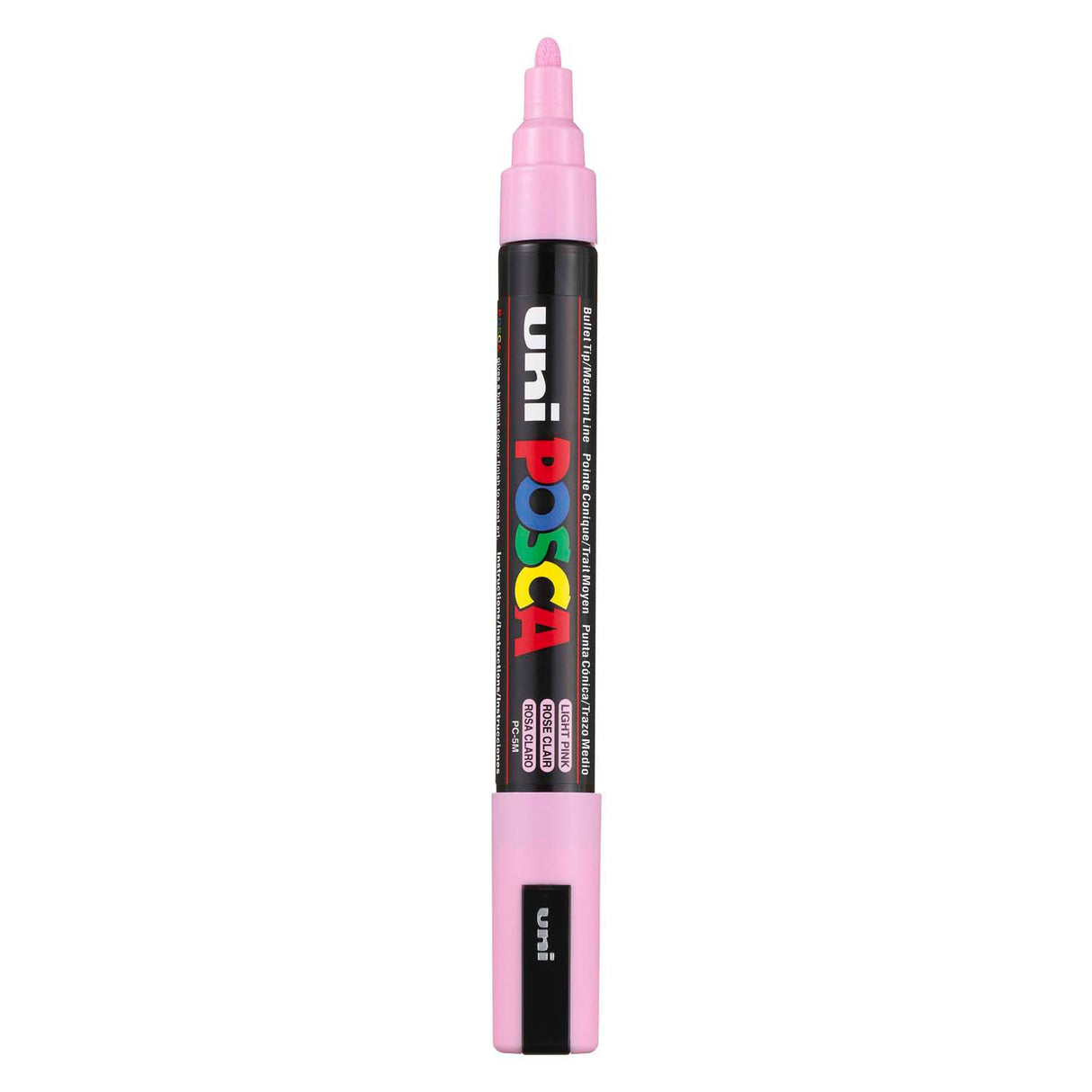 Uni posca verfmarker pc5m lichtroze - conische punt 2,5 mm