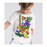 Splat planet t-shirt kleuren set zoo 9 - 11 jaar