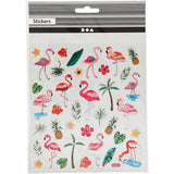 Creativ company https: www.cchobby.nl stickers-flamingo-vel-15x16-5-cm-ca-37-stuk-1-vel