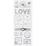 Creativ company https: www.cchobby.nl stickers-love-vel-10x24-cm-ca-14-stuk-zilver-1-vel